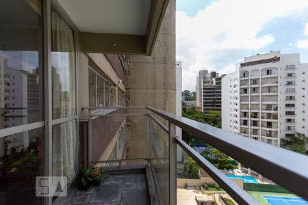 Apartamento à venda com 174m², 4 quartos e 3 vagasVaranda da sala de jantar