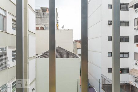 Vista da Sala  de apartamento à venda com 2 quartos, 60m² em Tijuca, Rio de Janeiro