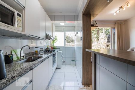 Cozinha de apartamento à venda com 1 quarto, 47m² em Menino Deus, Porto Alegre