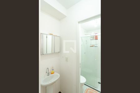 Banheiro Social de apartamento para alugar com 1 quarto, 26m² em Mirandópolis, São Paulo
