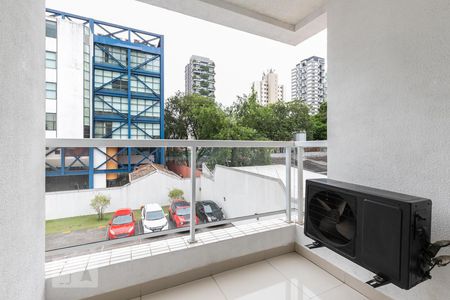 Varanda de apartamento para alugar com 1 quarto, 40m² em Vila Olímpia, São Paulo