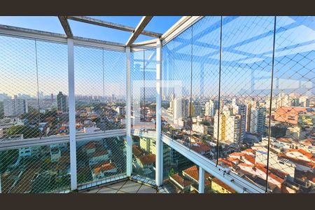 Apartamento à venda com 208m², 4 quartos e 3 vagas Apartamento à venda com 208m², 4 quartos e 3 vagasVaranda da cobertura