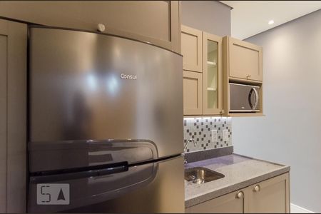 Studio à venda com 29m², 1 quarto e sem vagaCozinha