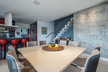 Sala de apartamento para alugar com 4 quartos, 243m² em Jardim Caravelas, São Paulo