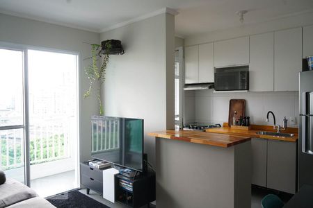 Sala de apartamento para alugar com 2 quartos, 40m² em Barra Funda, São Paulo