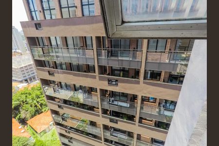 Apartamento para alugar com 34m², 1 quarto e 2 vagasVista da Cozinha