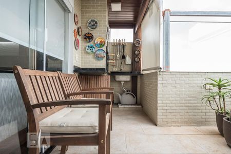 Apartamento à venda com 150m², 3 quartos e 2 vagasChurrasqueira