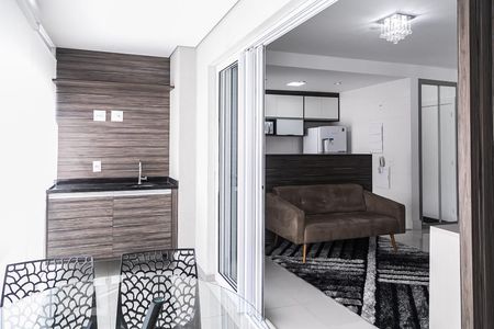 Apartamento à venda com 55m², 1 quarto e 1 vaga Apartamento à venda com 55m², 1 quarto e 1 vagaSacada/sala