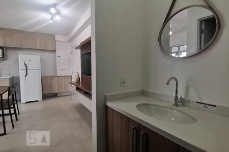 Studio para alugar com 38m², 1 quarto e 1 vaga Studio para alugar com 38m², 1 quarto e 1 vagaLavatório