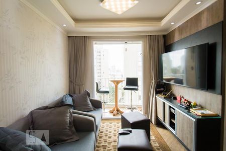 Sala de apartamento para alugar com 2 quartos, 47m² em Taboão, São Paulo