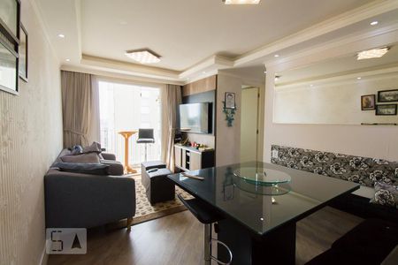 Sala de apartamento para alugar com 2 quartos, 47m² em Taboão, São Paulo
