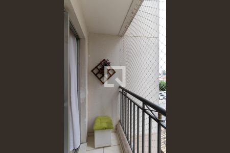 Varanda da Sala de apartamento à venda com 2 quartos, 48m² em Vila Liviero, São Paulo