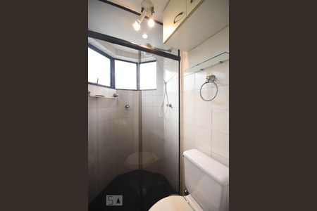 Apartamento à venda com 30m², 1 quarto e 1 vagaDetalhe do Banheiro