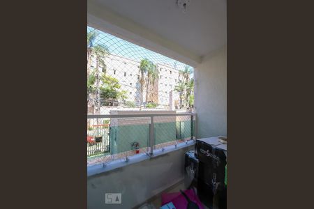 Varanda da sala de apartamento para alugar com 3 quartos, 72m² em Morumbi, São Paulo