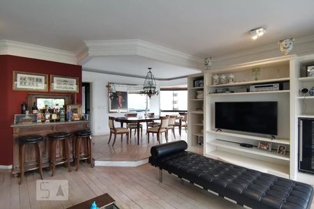 Sala de Estar de apartamento para alugar com 3 quartos, 230m² em Vila Suzana, São Paulo