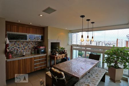 Varanda Gourmet de apartamento para alugar com 3 quartos, 154m² em Parque Colonial, São Paulo