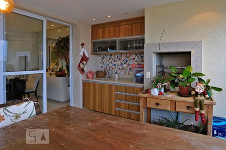Varanda Gourmet de apartamento para alugar com 3 quartos, 154m² em Parque Colonial, São Paulo