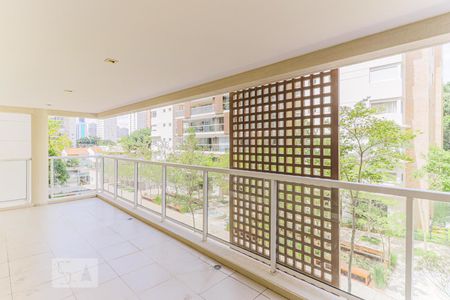 Varanda de apartamento para alugar com 3 quartos, 186m² em Chácara Santo Antônio, São Paulo
