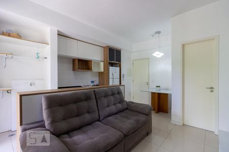 Sala de apartamento para alugar com 1 quarto, 50m² em Tamboré, Santana de Parnaíba