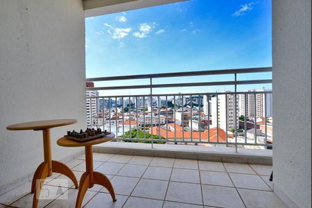Varanda da Sala de apartamento à venda com 2 quartos, 55m² em Lapa, São Paulo