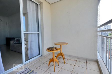 Varanda da Sala de apartamento à venda com 2 quartos, 55m² em Lapa, São Paulo