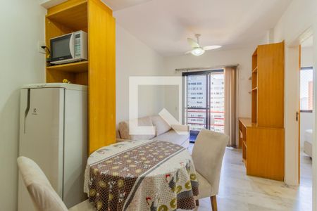 Sala/Cozinha de apartamento para alugar com 1 quarto, 35m² em Paraíso, São Paulo