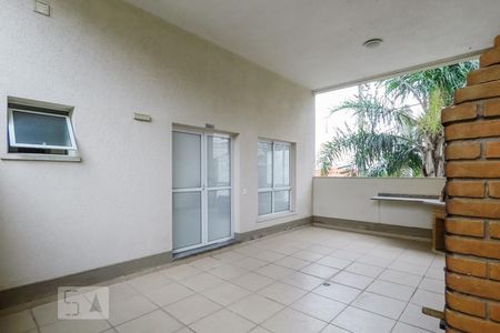 Apartamento à venda com 40m², 1 quarto e 1 vagaSalao de Festa integrado com a churrasqueira