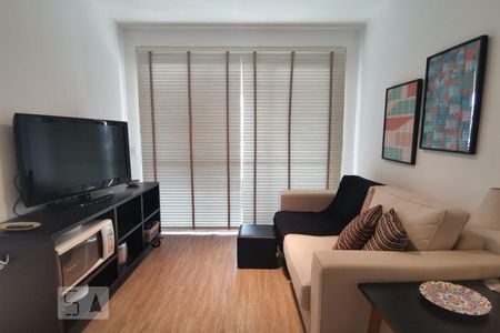 Sala de apartamento para alugar com 2 quartos, 60m² em Vila Andrade, São Paulo