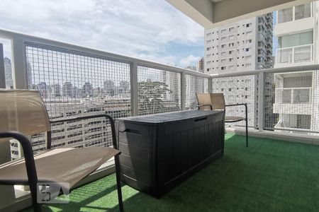 Varanda gourmet de apartamento para alugar com 2 quartos, 60m² em Vila Andrade, São Paulo