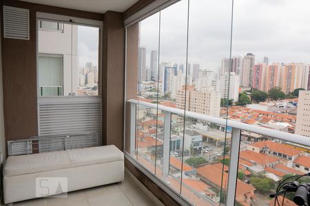 Varanda de apartamento para alugar com 1 quarto, 50m² em Vila Gomes Cardim, São Paulo