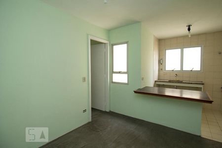 Sala e Cozinha de apartamento para alugar com 1 quarto, 32m² em Campos Elíseos, São Paulo