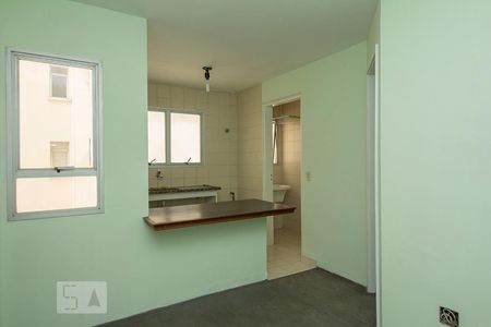 Sala e Cozinha de apartamento para alugar com 1 quarto, 32m² em Campos Elíseos, São Paulo