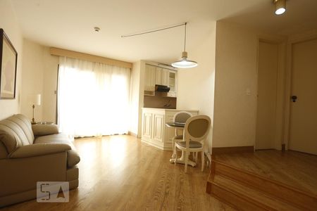 Sala de apartamento para alugar com 1 quarto, 51m² em Bela Vista, São Paulo