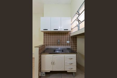 Sala e Cozinha de apartamento para alugar com 1 quarto, 30m² em Vila Monumento, São Paulo