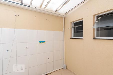 Vista Sala de apartamento à venda com 2 quartos, 55m² em Vila Alzira, Santo André
