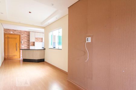Sala de apartamento à venda com 2 quartos, 55m² em Vila Alzira, Santo André