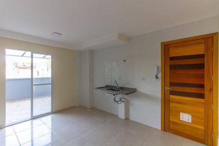 Sala/Cozinha de apartamento para alugar com 2 quartos, 42m² em Vila Regente Feijó, São Paulo