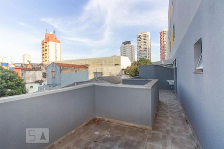 Varanda da Sala de apartamento para alugar com 2 quartos, 42m² em Vila Regente Feijó, São Paulo