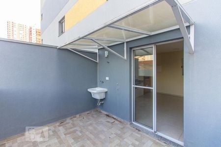 Varanda da Sala de apartamento para alugar com 2 quartos, 42m² em Vila Regente Feijó, São Paulo