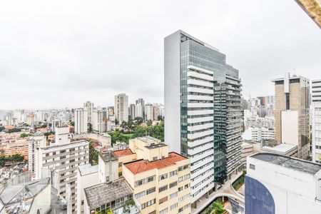 Sala - Vista de kitnet/studio à venda com 1 quarto, 33m² em Jardim Paulista, São Paulo
