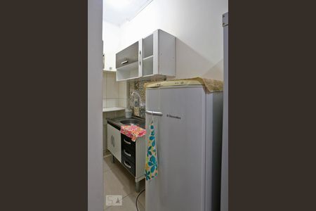 Cozinha de kitnet/studio para alugar com 1 quarto, 18m² em Brooklin Paulista, São Paulo