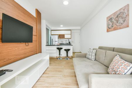 Sala de apartamento para alugar com 1 quarto, 44m² em Pinheiros, São Paulo