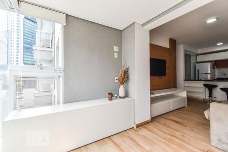 Varanda de apartamento para alugar com 1 quarto, 44m² em Pinheiros, São Paulo