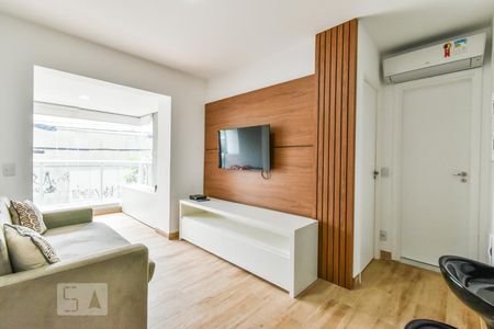 Sala de apartamento para alugar com 1 quarto, 44m² em Pinheiros, São Paulo