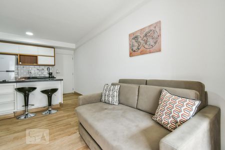 Sala de apartamento para alugar com 1 quarto, 44m² em Pinheiros, São Paulo