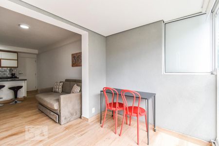 Varanda de apartamento para alugar com 1 quarto, 44m² em Pinheiros, São Paulo