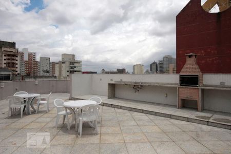 Studio à venda com 50m², 1 quarto e 1 vagaChurrasqueira