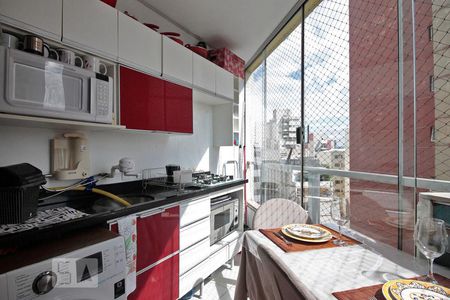 Studio à venda com 50m², 1 quarto e 1 vagaCozinha