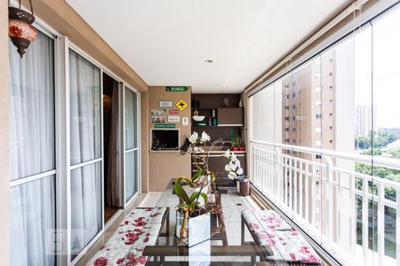 varanda de apartamento à venda com 2 quartos, 121m² em Rio Pequeno, São Paulo