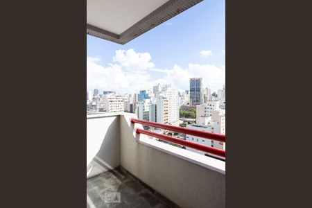 Sacada da Sala de apartamento para alugar com 3 quartos, 176m² em Barra Funda, São Paulo